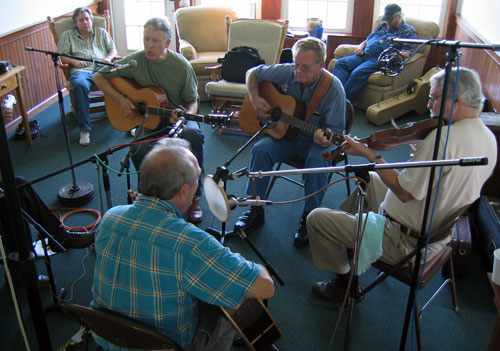 photo of studio in use